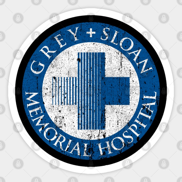 Grey + Sloan Memorial Hospital Sticker by huckblade